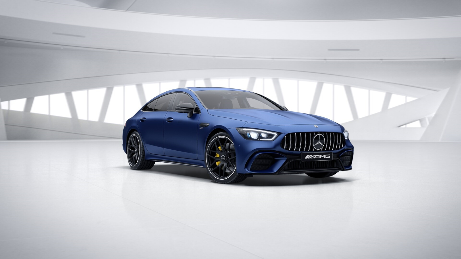 Mercedes-Benz AMG GT 53 4MATIC+ Особая Серия двигатель 3 литра (435 л.с.) Синий