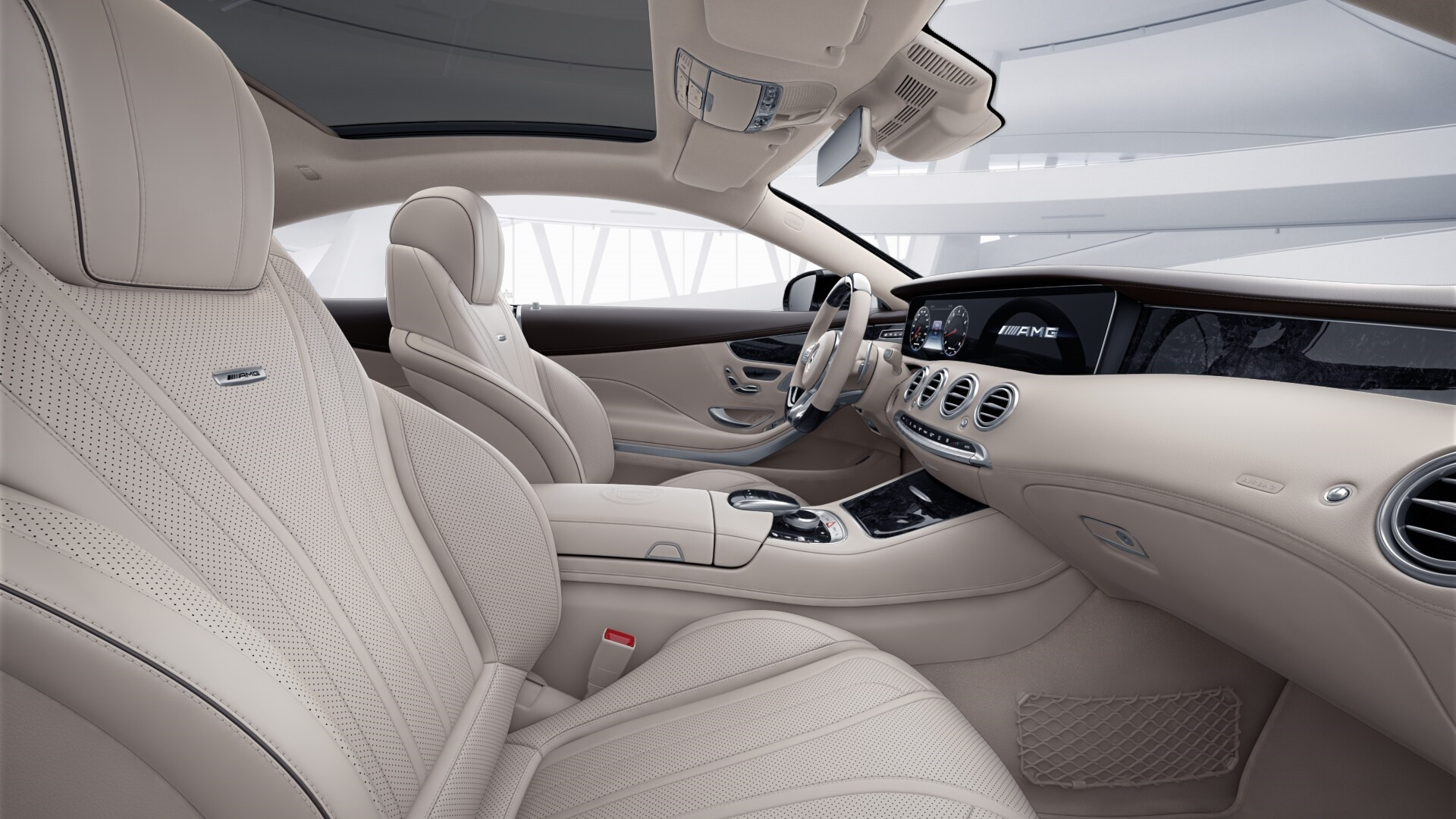 Mercedes-Benz S 400 4MATIC купе двигатель 3 литра (367 л.с.) Черный