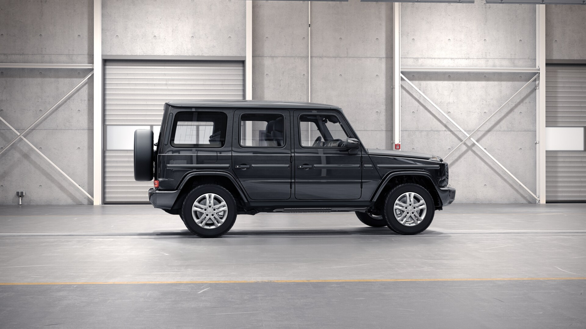 Mercedes-Benz G 350 d двигатель 2.9 литра (248 л.с.) Черный