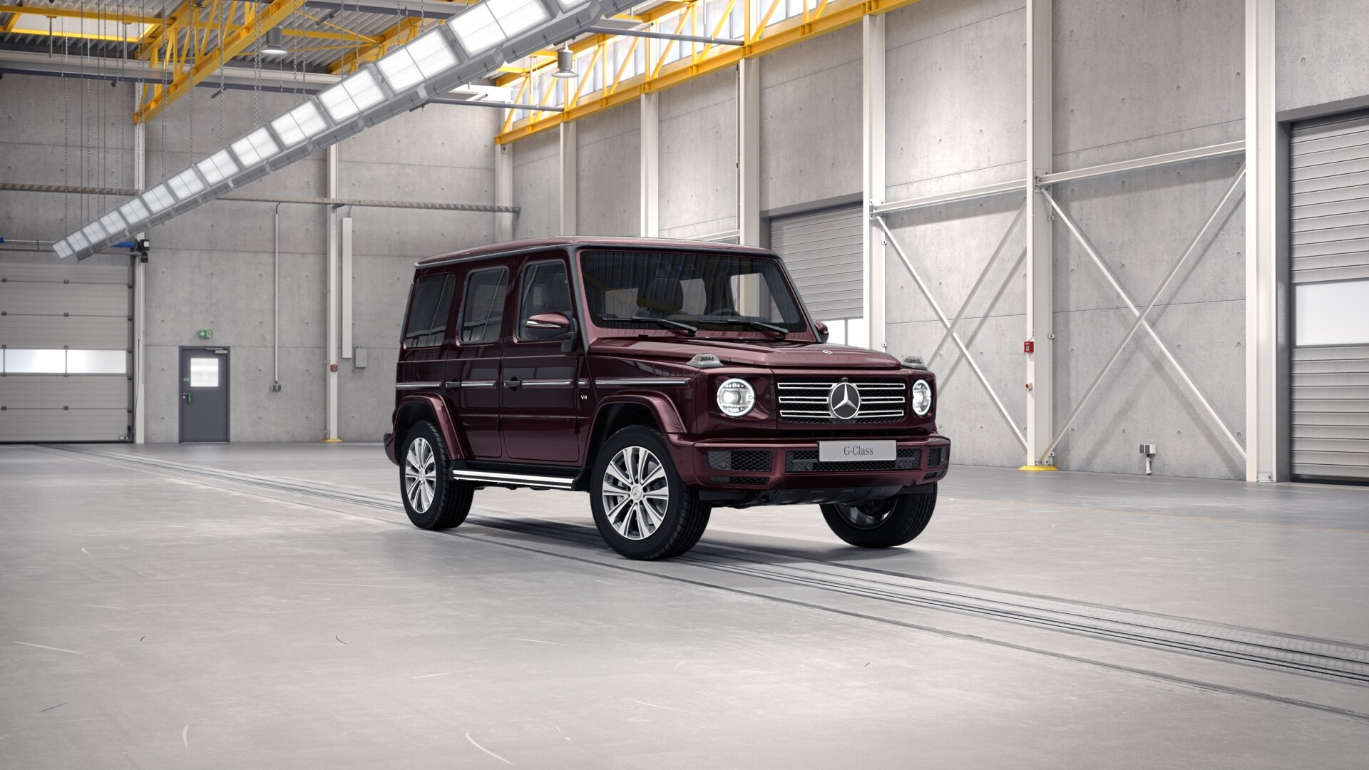 Mercedes-Benz G 500 двигатель 4 литра (422 л.с.) Черный