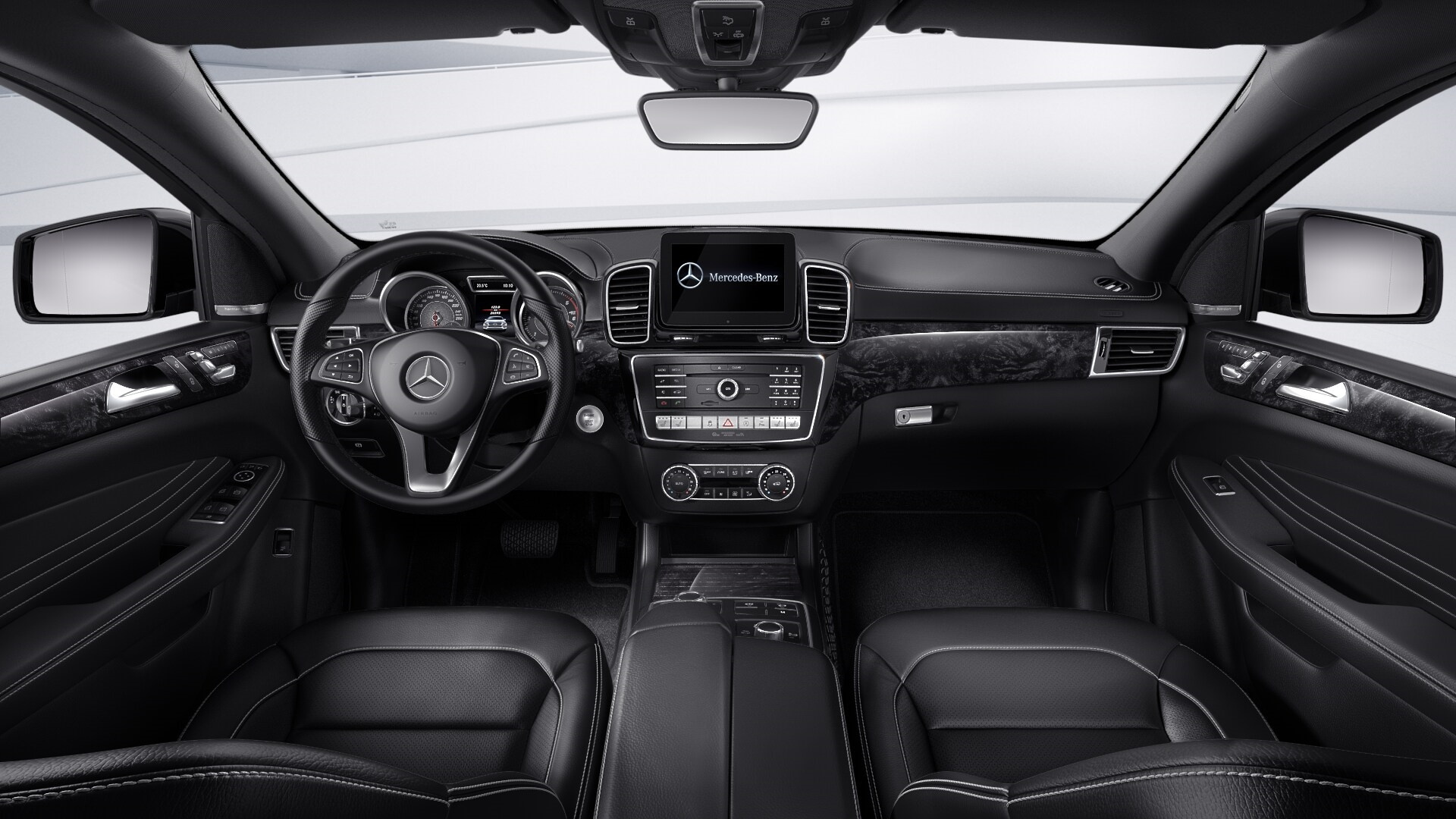 Mercedes-Benz GLE 350 d 4MATIC купе двигатель 2.9 литра (249 л.с.) Черный