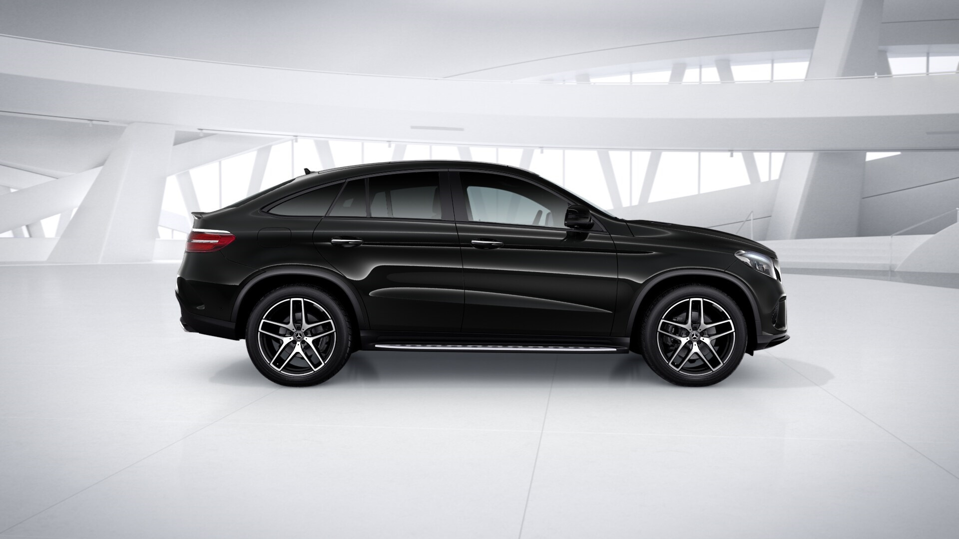 Mercedes-Benz GLE 350 d 4MATIC купе двигатель 2.9 литра (249 л.с.) Черный