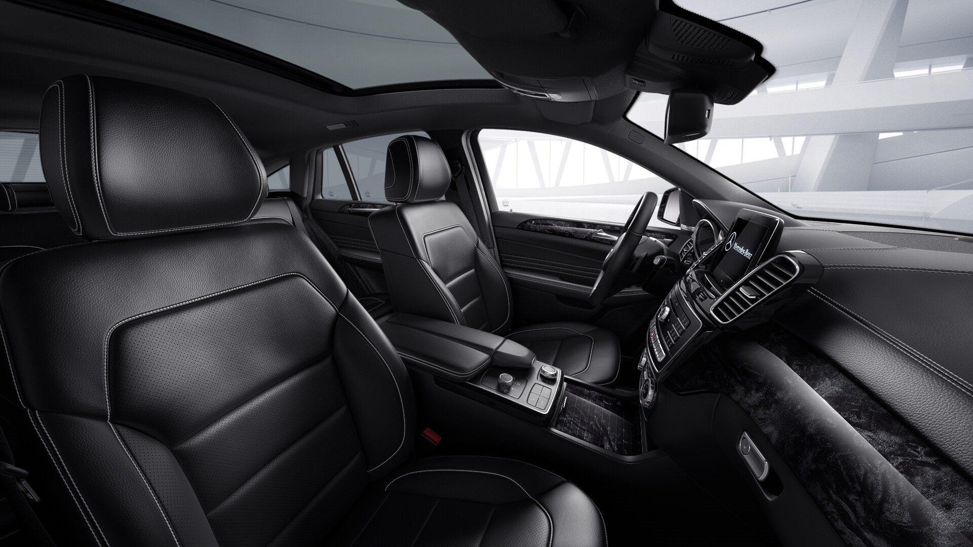 Mercedes-Benz GLE 350 d 4MATIC купе двигатель 2.9 литра (249 л.с.) Черный
