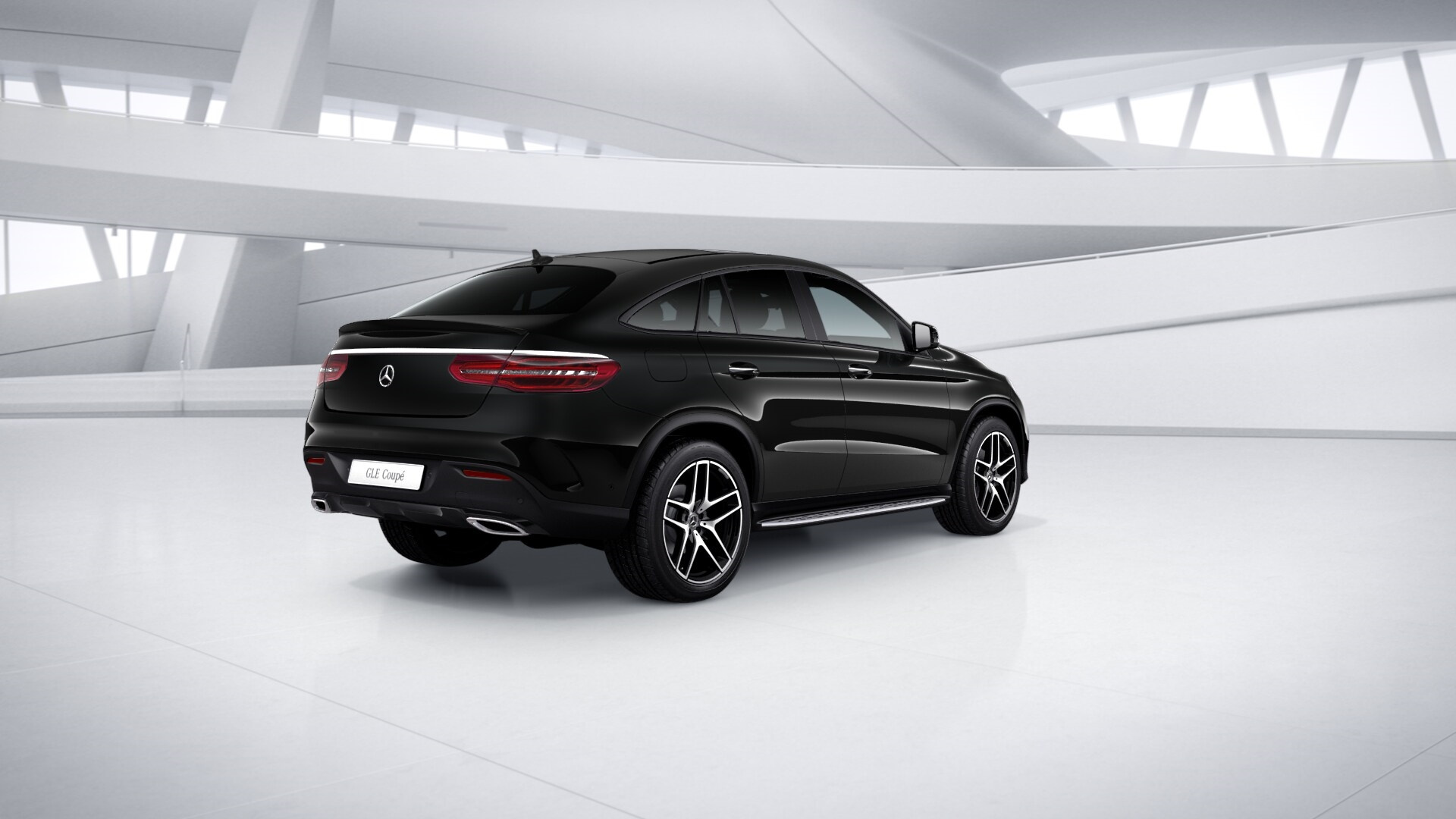Mercedes-Benz GLE 350 d 4MATIC купе двигатель 2.9 литра (249 л.с.) Черный