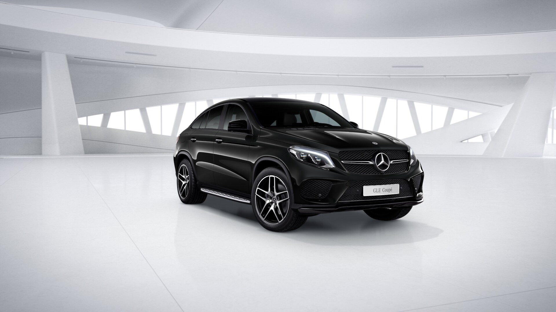Mercedes-Benz GLE 350 d 4MATIC купе двигатель 2.9 литра (249 л.с.) Черный
