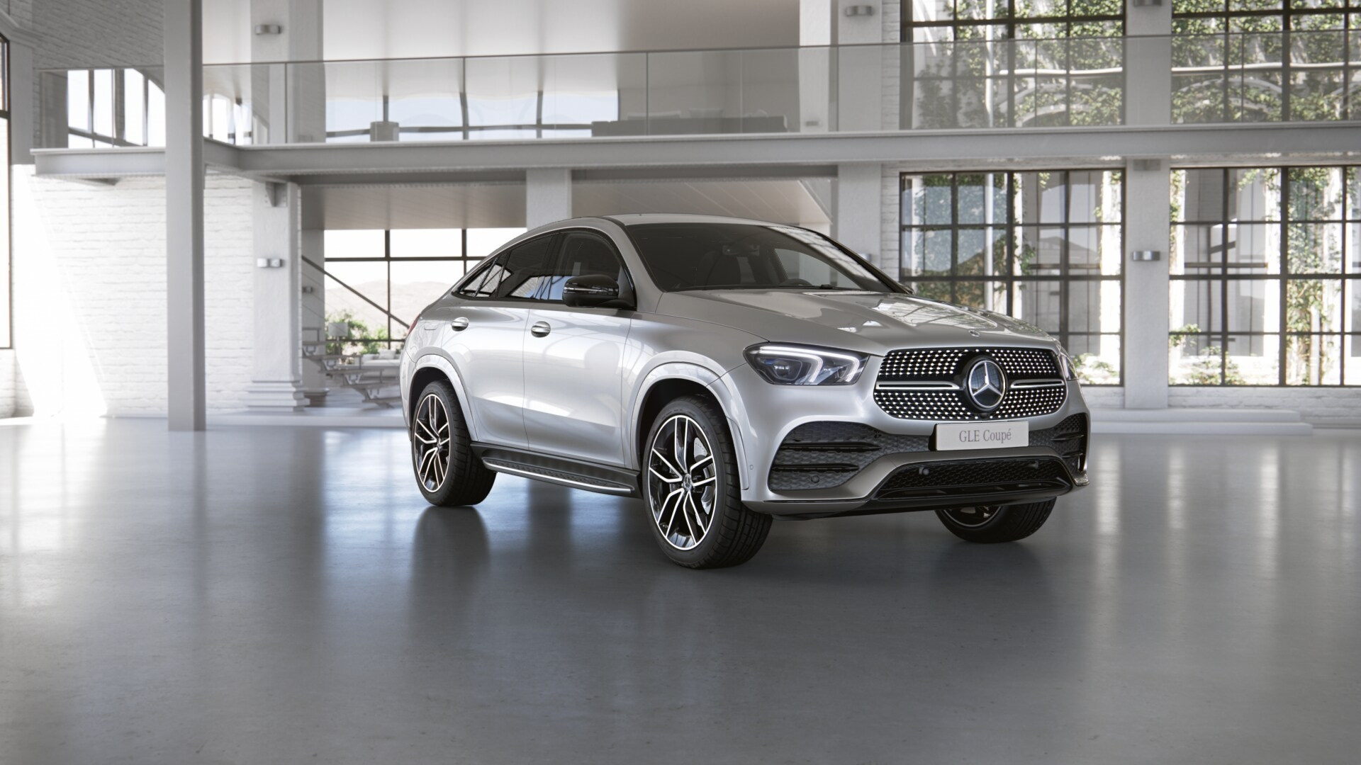 Mercedes-Benz GLE 400 d 4MATIC купе двигатель 2.9 литра (330 л.с.) Черный