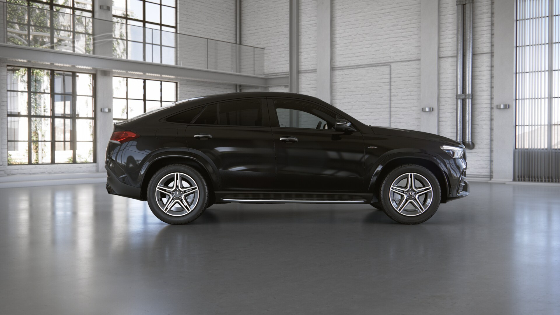 Mercedes-Benz AMG GLE 53 4MATIC+ купе двигатель 3 литра (435 л.с.) Черный