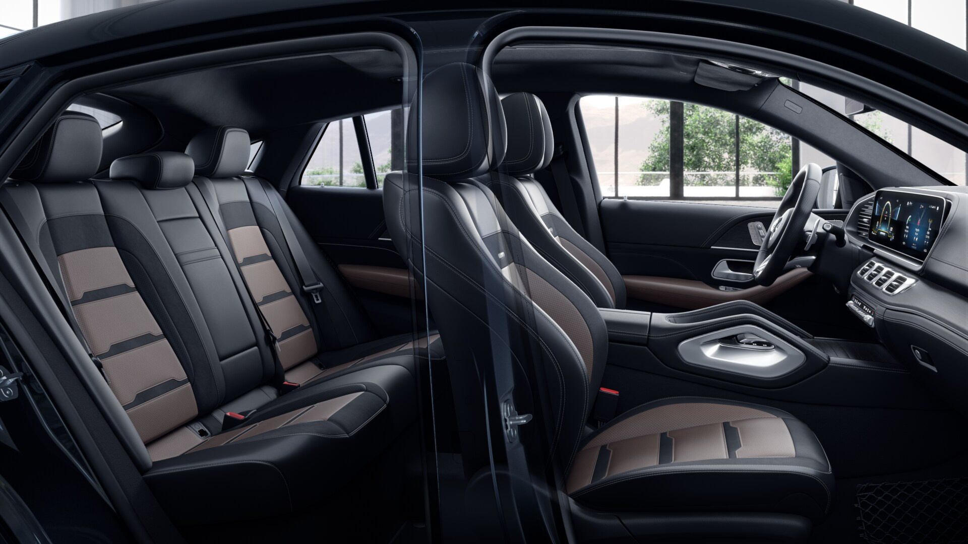 Mercedes-Benz AMG GLE 53 4MATIC+ купе двигатель 3 литра (435 л.с.) Черный