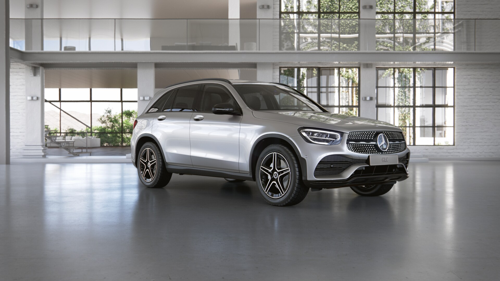 Mercedes-Benz GLC 300 4MATIC двигатель 2 литра (245 л.с.) Белый