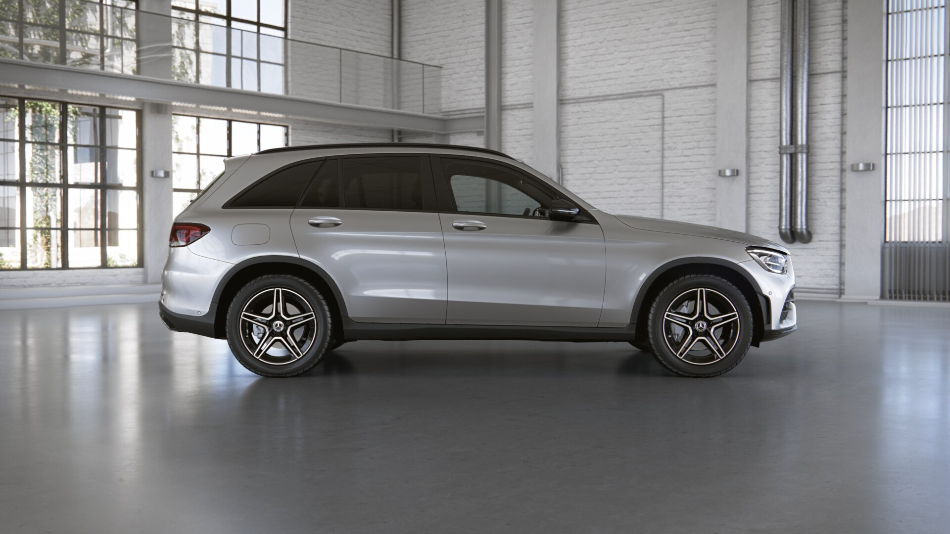 Mercedes-Benz GLC 300 4MATIC двигатель 2 литра (245 л.с.) Белый