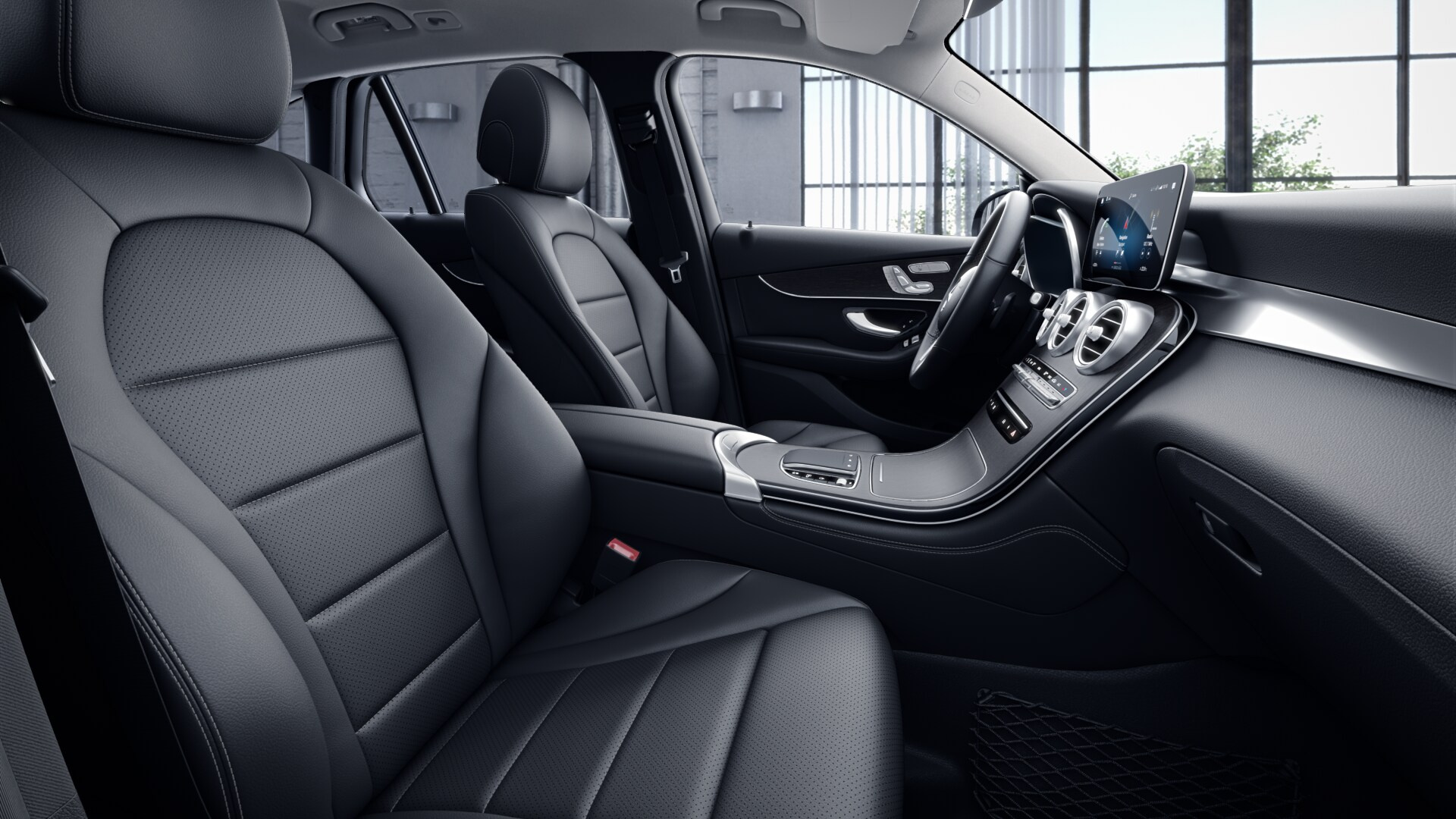 Mercedes-Benz GLC 300 4MATIC двигатель 2 литра (245 л.с.) Белый