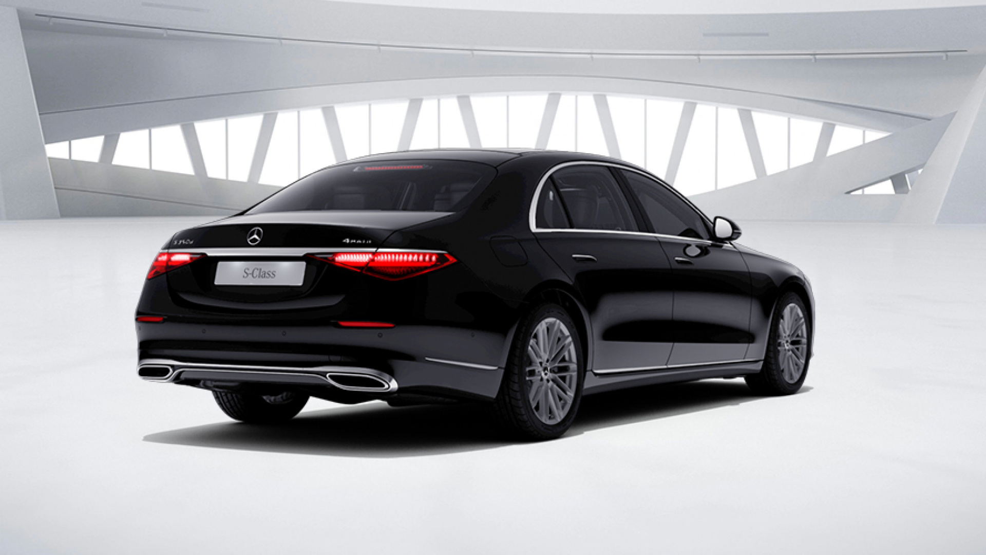 Mercedes-Benz S 350 d 4MATIC двигатель 3 литра (313 л.с.) Черный