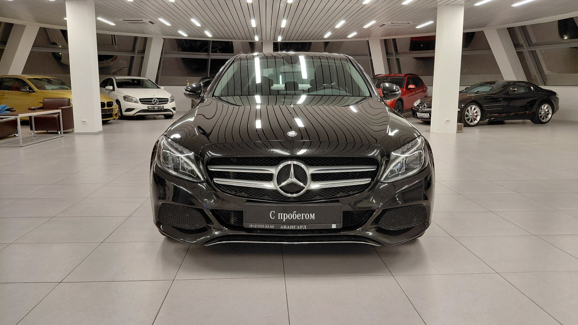 Mercedes-Benz C 250 двигатель 2 литра (211 л.с.) Черный