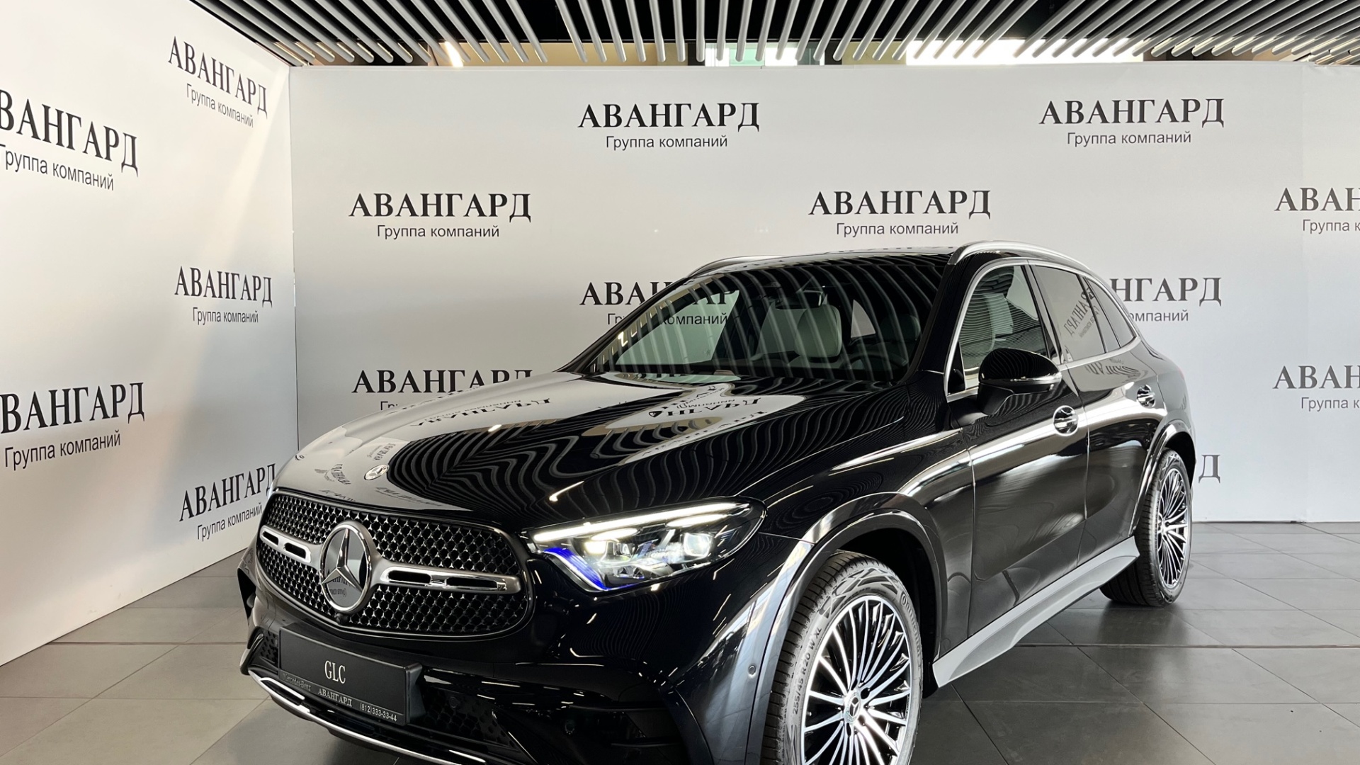 Mercedes-Benz GLC 220 d 4MATIC двигатель 2 литра (197 л.с.) Черный