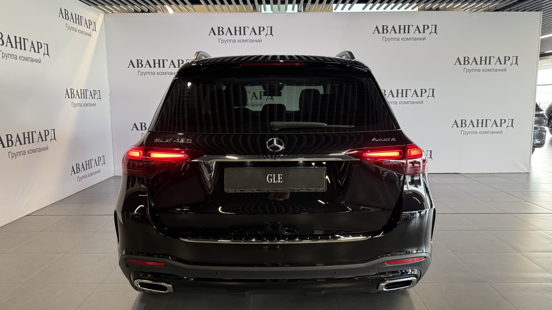 Mercedes-Benz GLE 450 4MATIC двигатель 3 литра (367 л.с.) Черный