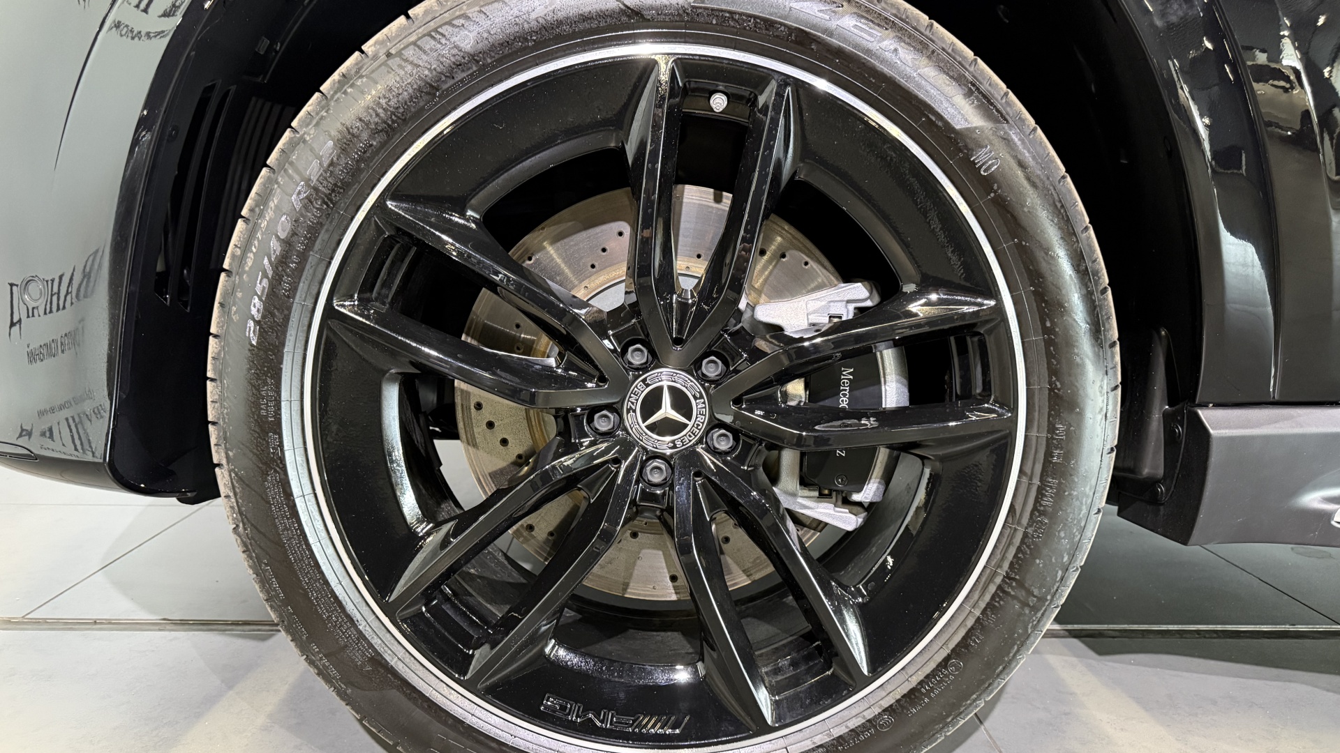 Mercedes-Benz GLE 450 4MATIC двигатель 3 литра (367 л.с.) Черный