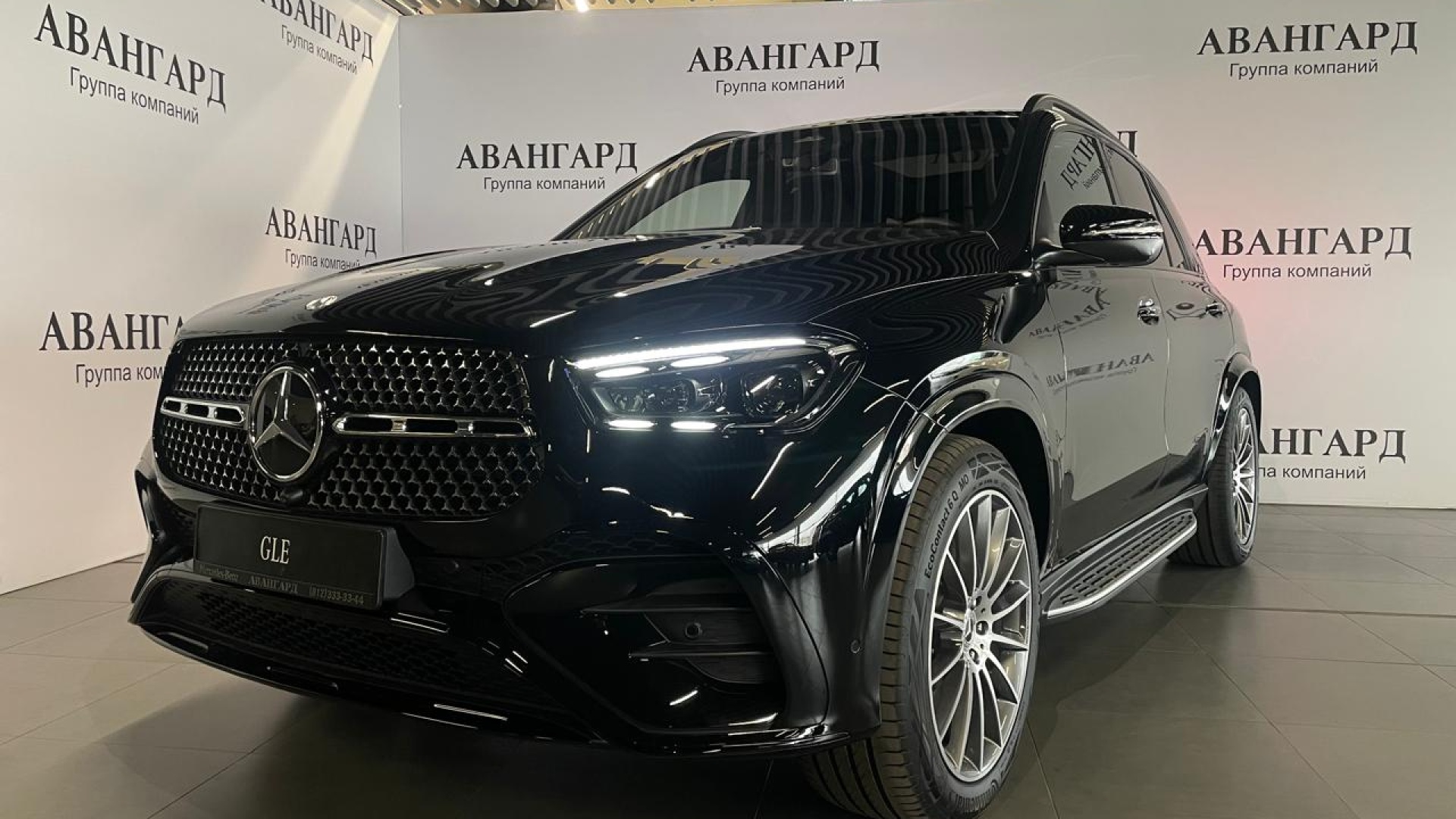 Mercedes-Benz GLE 450 4MATIC двигатель 3 литра (381 л.с.) Черный