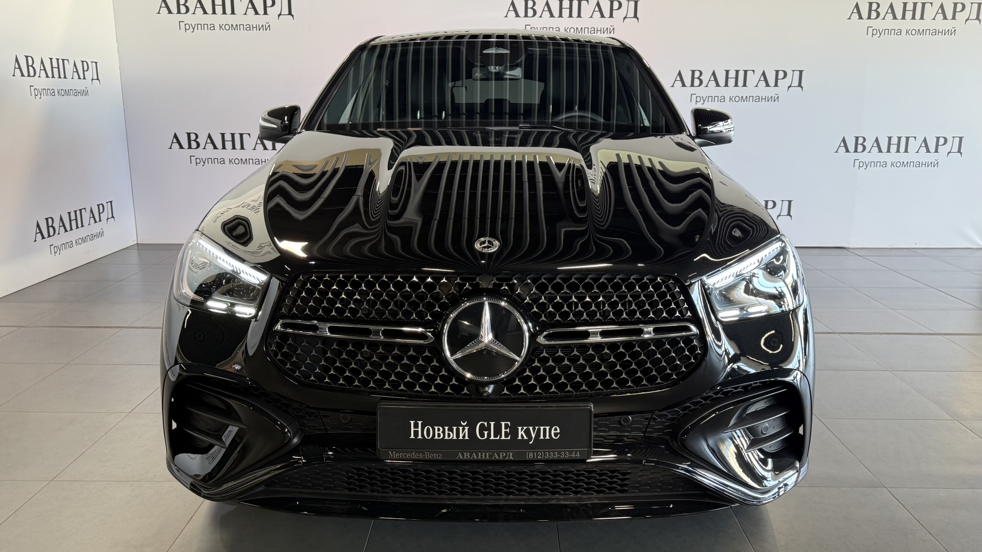 Mercedes-Benz GLE 300 d 4MATIC Coupe двигатель 2 литра (269 л.с.) Черный