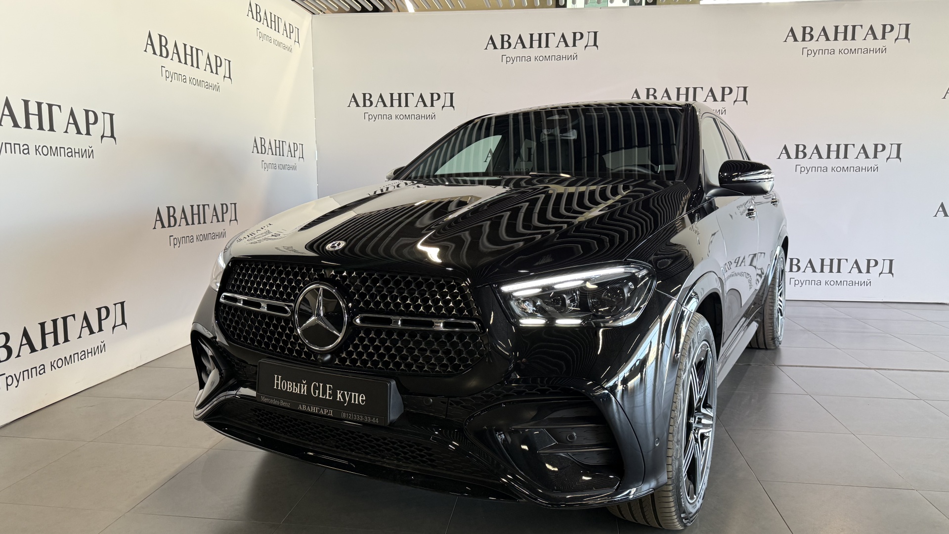 Mercedes-Benz GLE 300 d 4MATIC купе двигатель 2 литра (269 л.с.) Черный