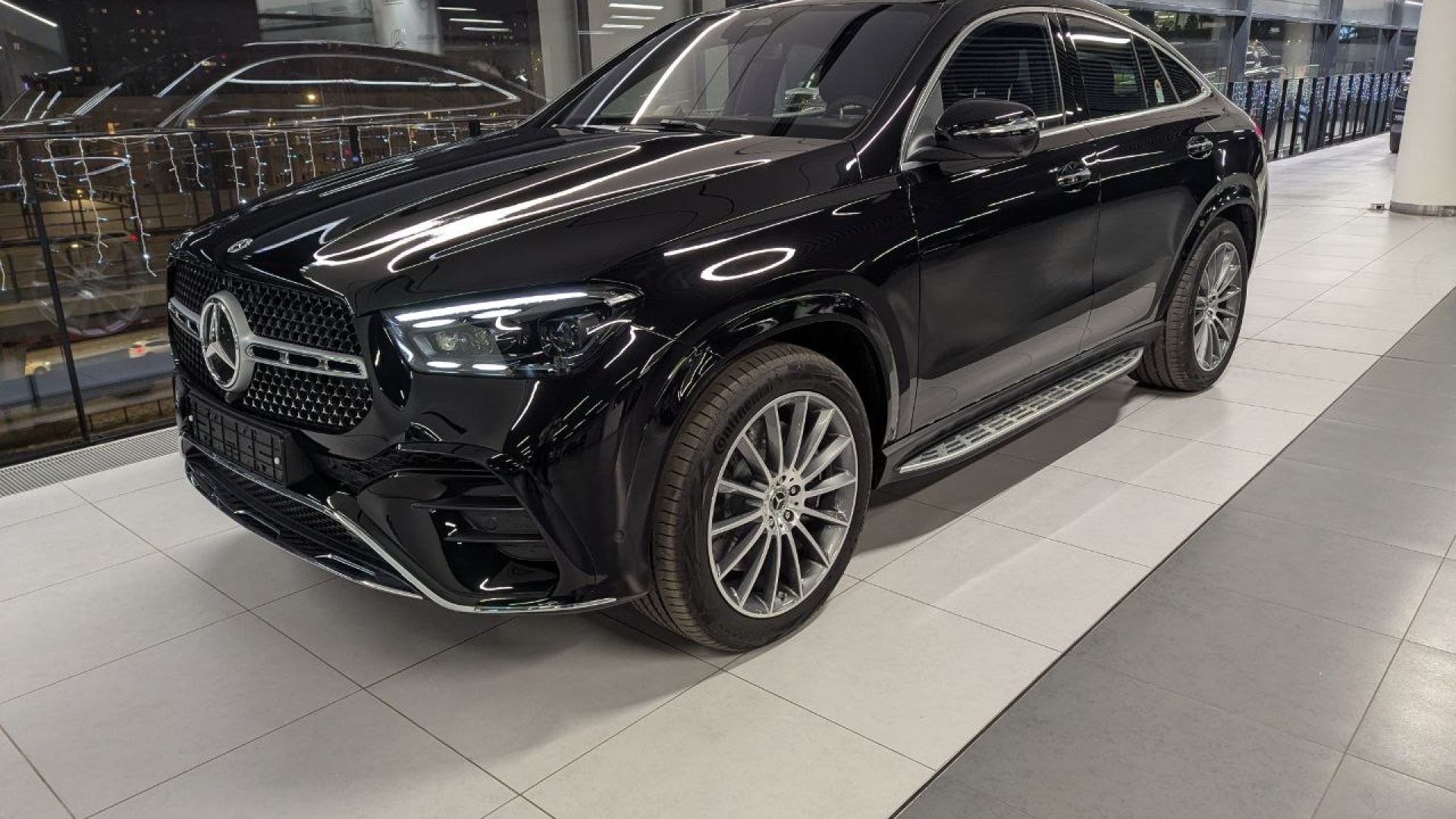 Mercedes-Benz GLE 450 d 4MATIC купе двигатель 3 литра (367 л.с.) Черный