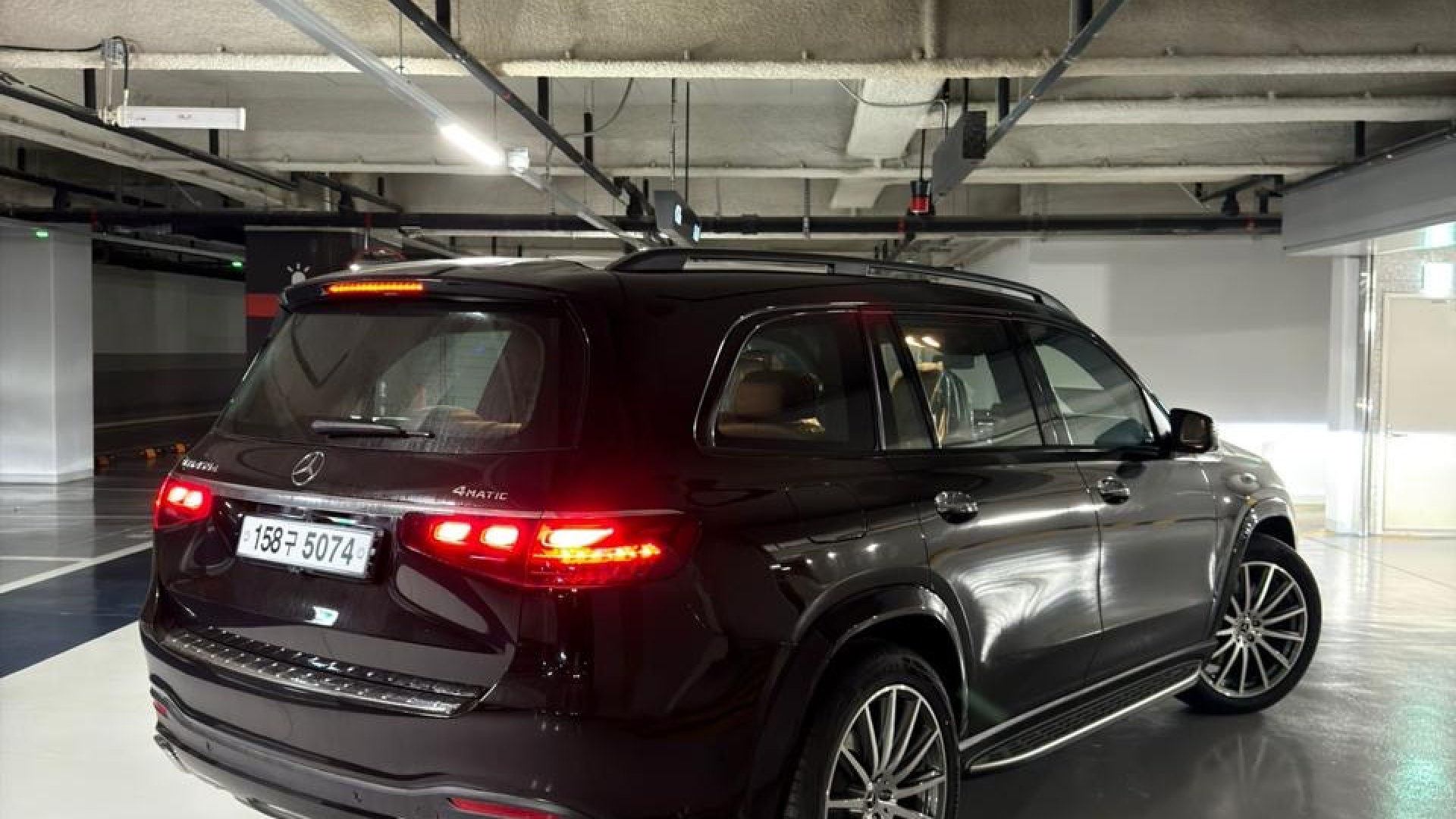 Mercedes-Benz GLS 450 d 4MATIC двигатель 3 литра (367 л.с.) Черный