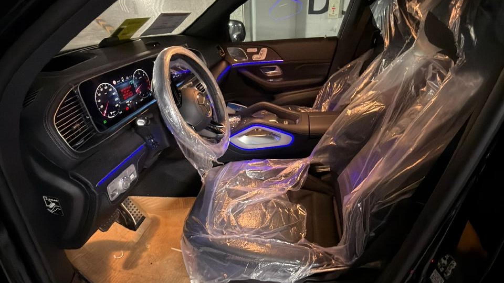 Mercedes-Benz GLS 450 d 4MATIC двигатель 3 литра (367 л.с.) Черный
