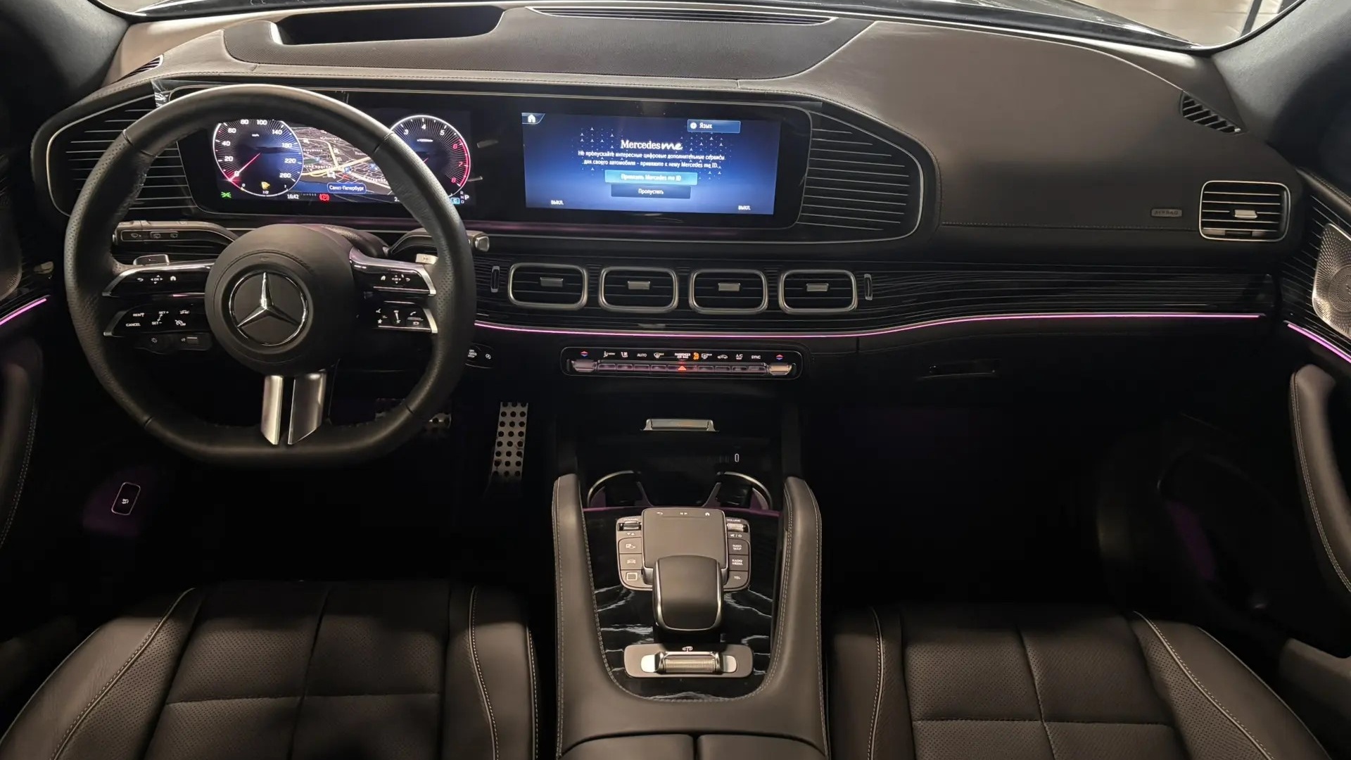 Mercedes-Benz GLS 450 4MATIC комплектация Sport Plus двигатель 3 литра (380 л.с.) Черный