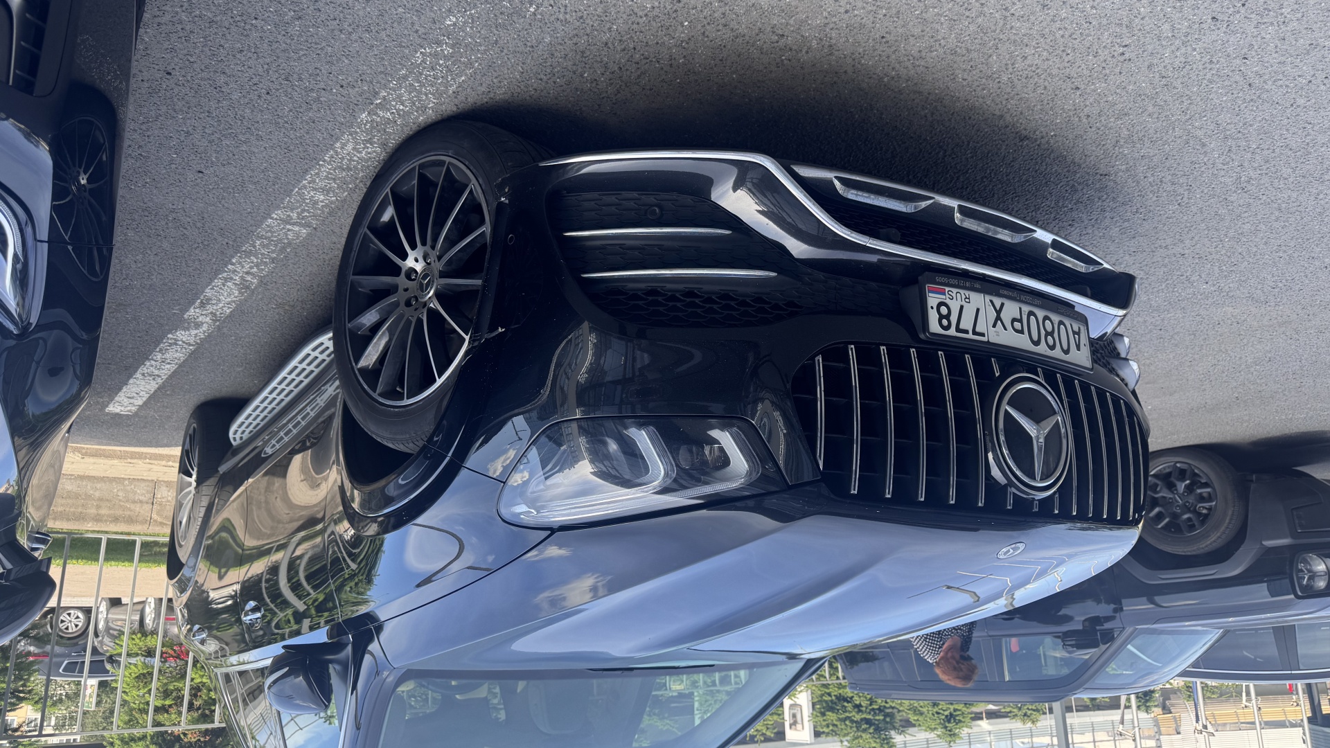 Mercedes-Benz GLE 450 4MATIC комплектация Sport Plus двигатель 3 литра (367 л.с.) Черный