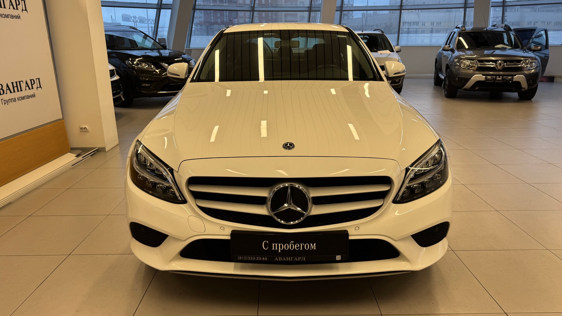 Mercedes-Benz C 180 двигатель 1.6 литра (150 л.с.) Белый