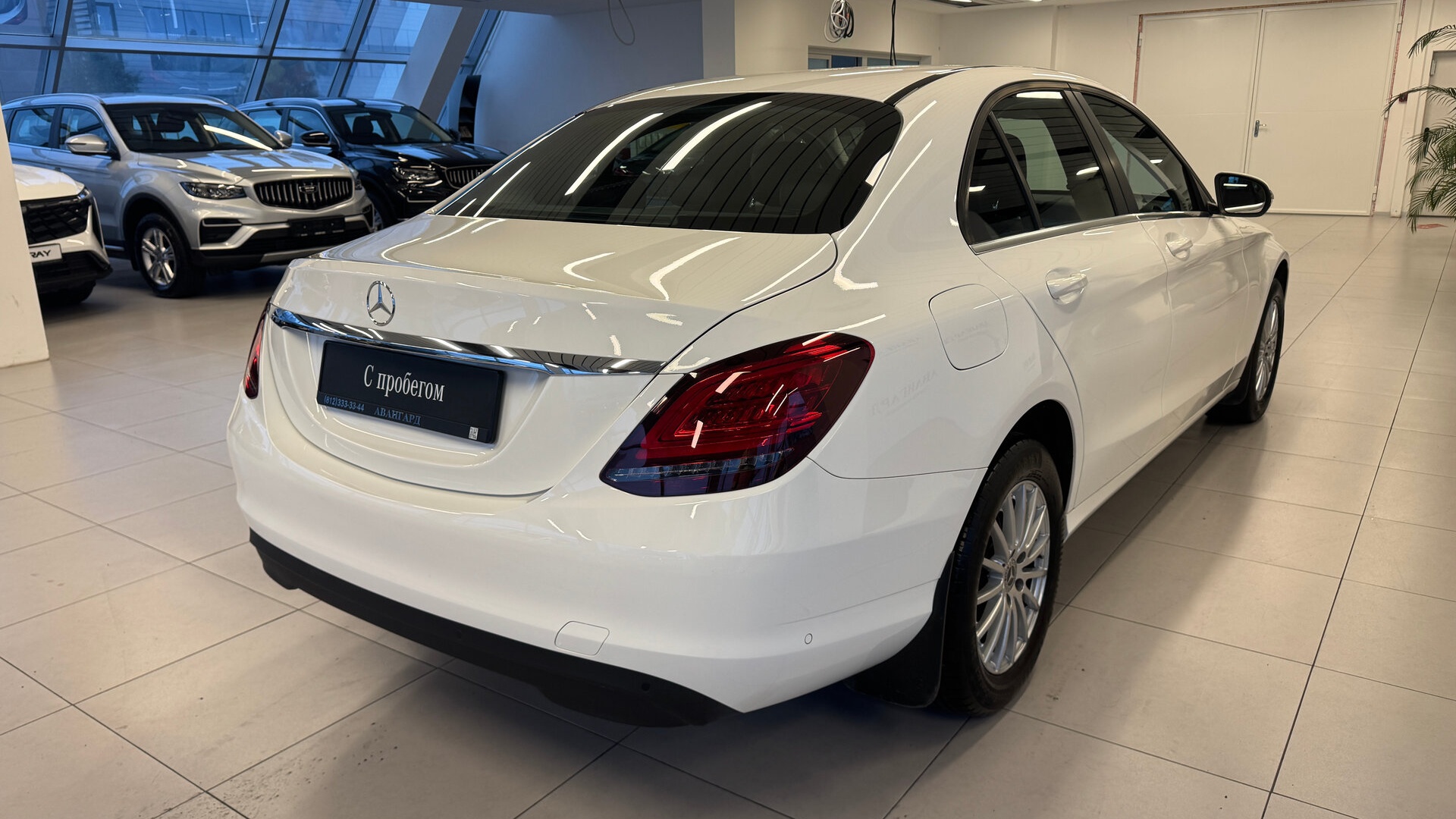 Mercedes-Benz C 180 двигатель 1.6 литра (150 л.с.) Белый