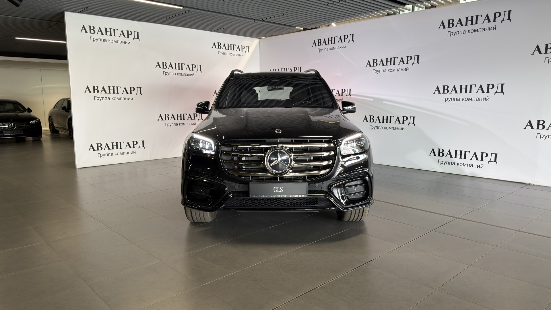 Mercedes-Benz GLS 450 d 4MATIC двигатель 3 литра (367 л.с.) Черный