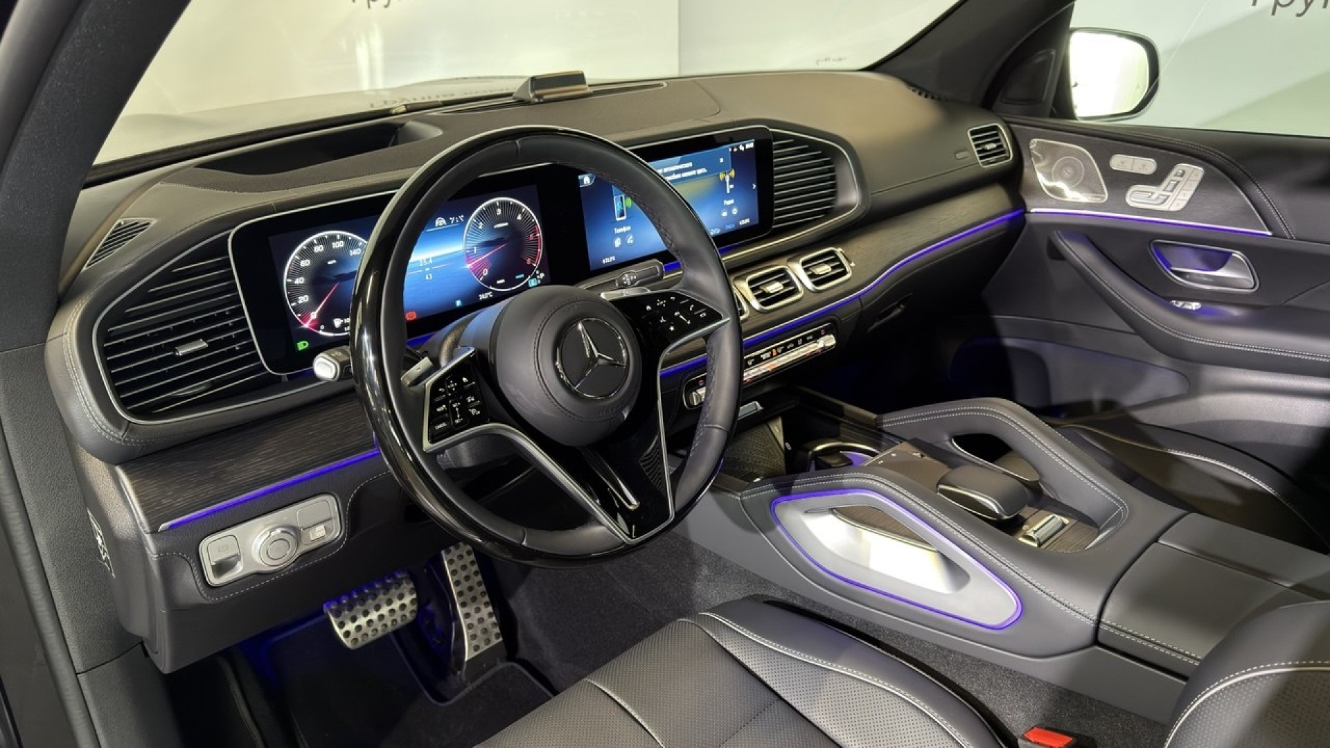 Mercedes-Benz GLS 450 d 4MATIC двигатель 3 литра (367 л.с.) Черный