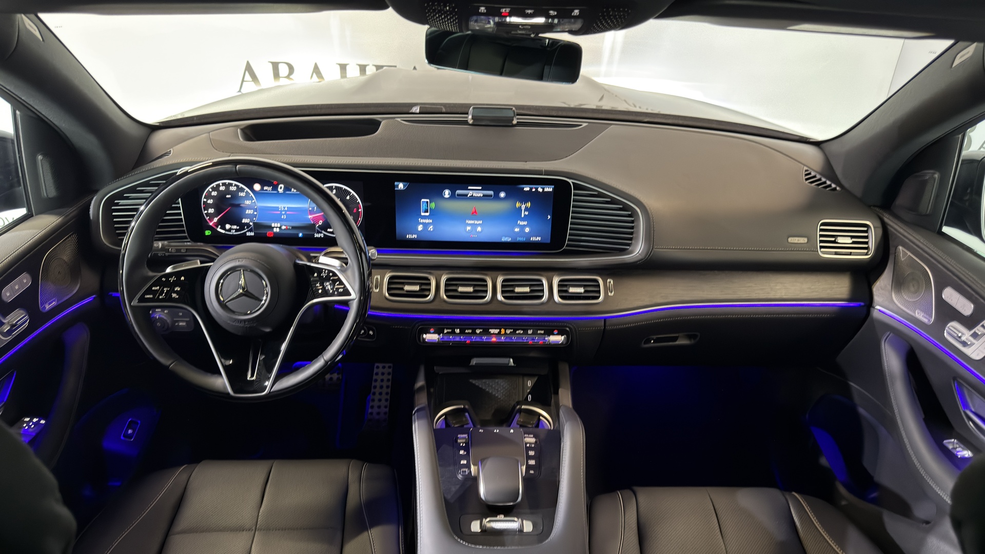 Mercedes-Benz GLS 450 d 4MATIC двигатель 3 литра (367 л.с.) Черный