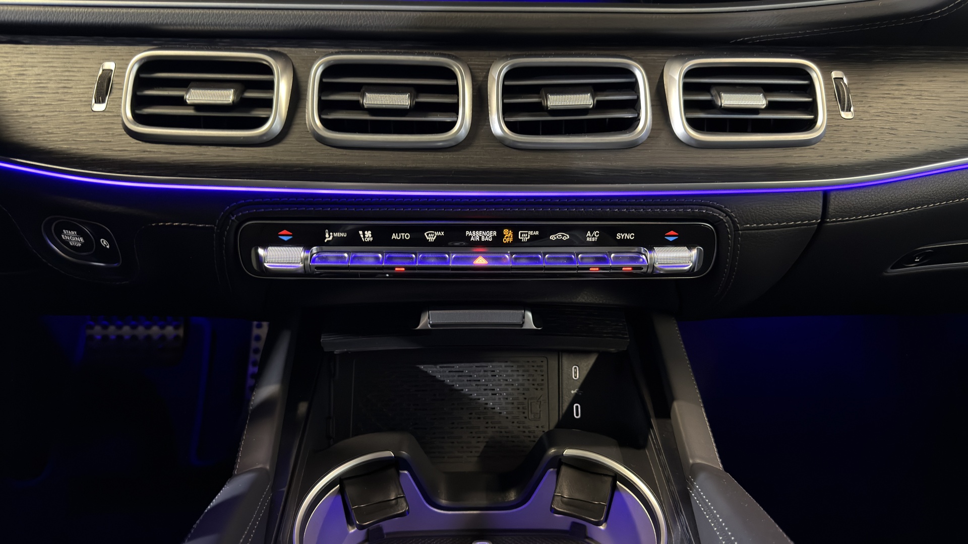 Mercedes-Benz GLS 450 d 4MATIC двигатель 3 литра (367 л.с.) Черный