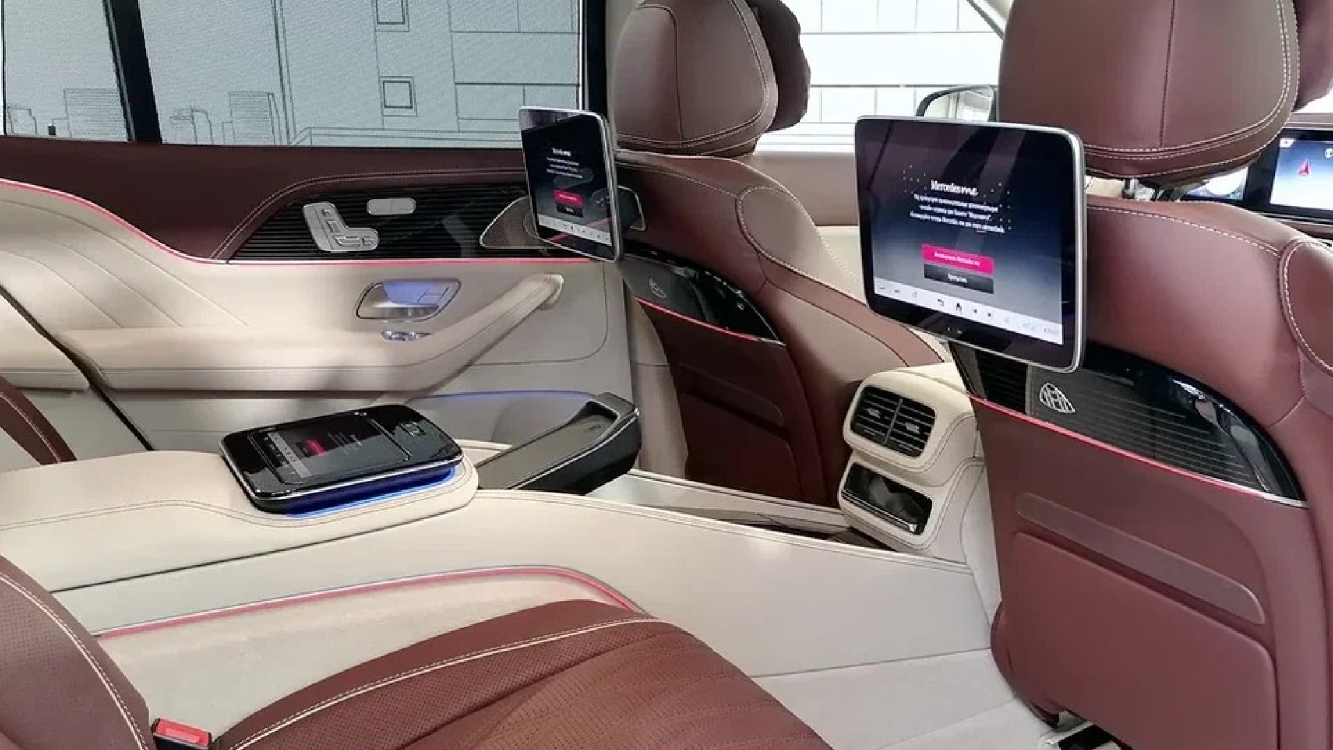 Mercedes-Benz Maybach GLS 600 4MATIC двигатель 4 литра (558 л.с.) Черный