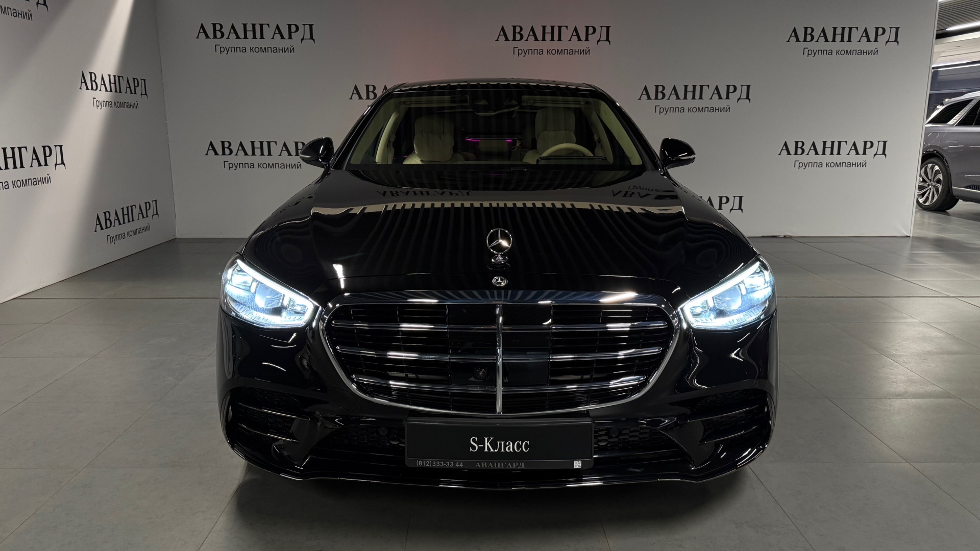 Mercedes-Benz S 500 4MATIC Long комплектация Luxury двигатель 3 литра (449 л.с.) Черный