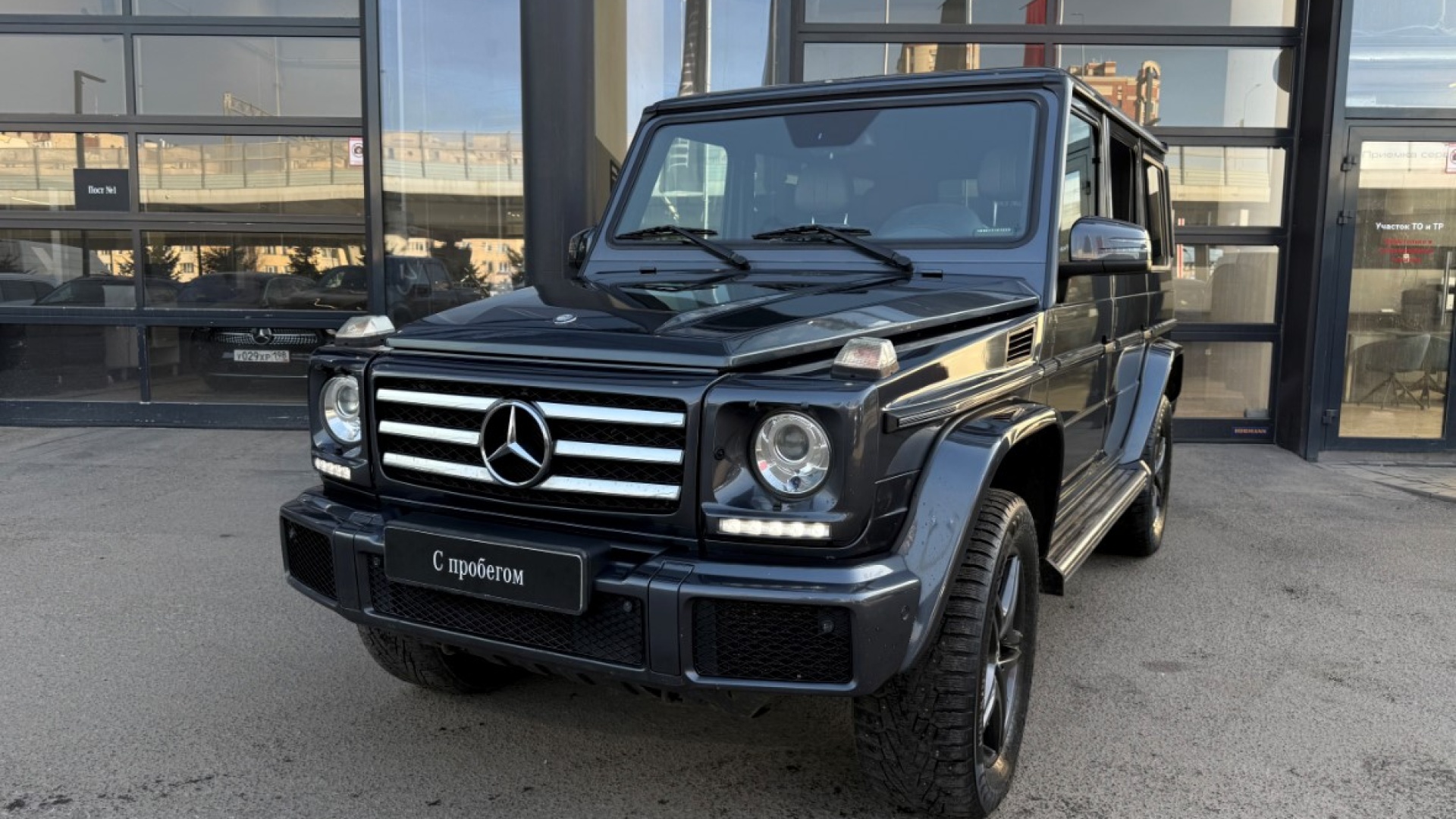 Mercedes-Benz G 350 CDI двигатель 3 литра (245 л.с.) Серый