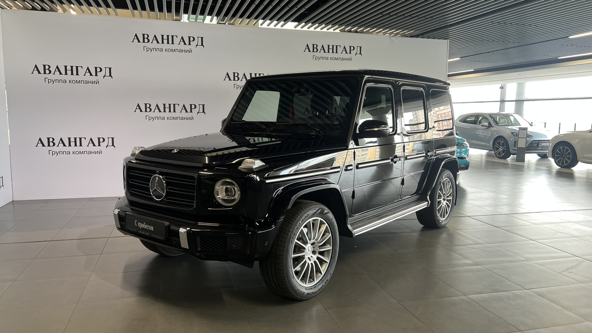 Mercedes-Benz G 350 d двигатель 2.9 литра (286 л.с.) Черный