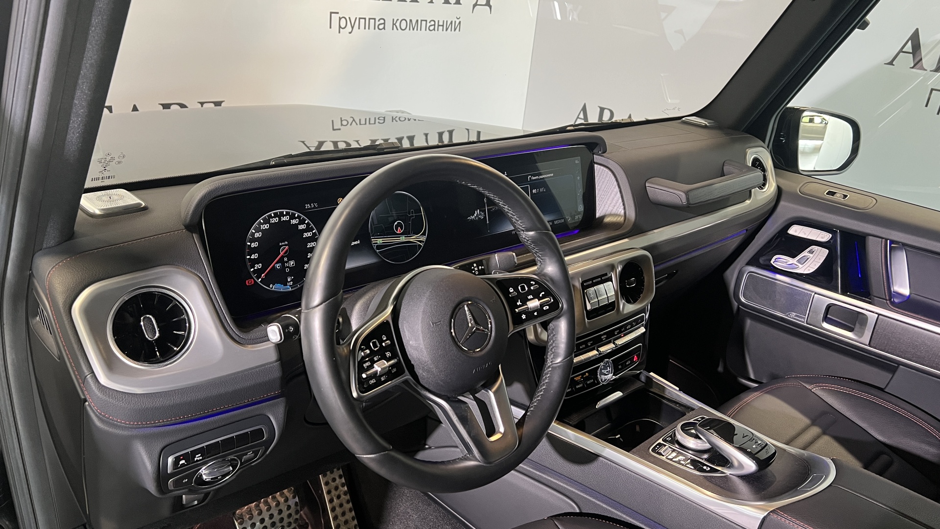 Mercedes-Benz G 350 d двигатель 2.9 литра (286 л.с.) Черный