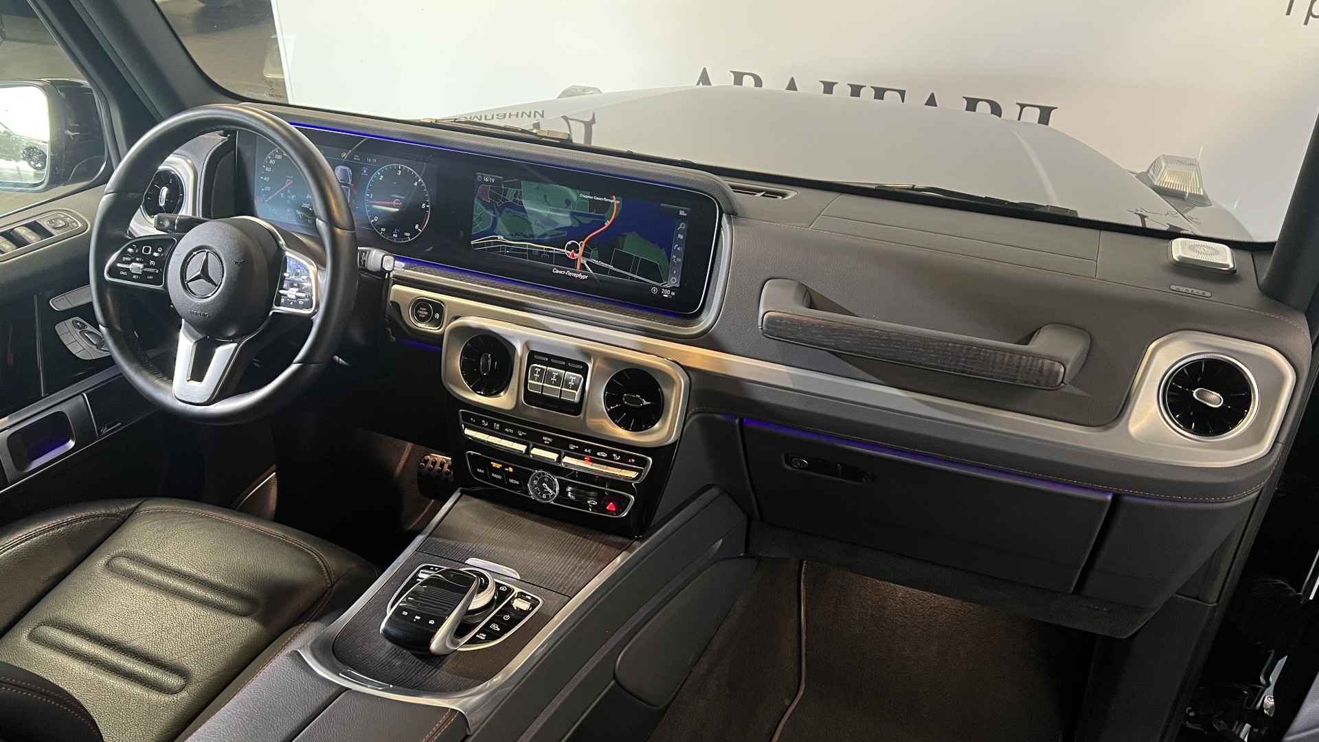 Mercedes-Benz G 350 d двигатель 2.9 литра (286 л.с.) Черный