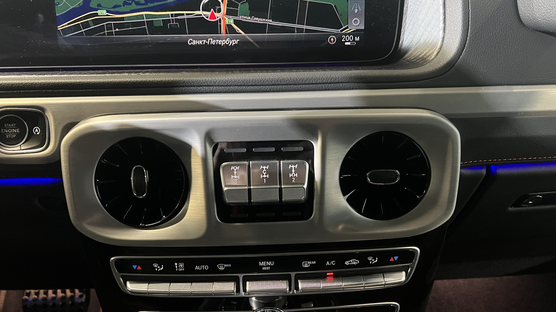 Mercedes-Benz G 350 d двигатель 2.9 литра (286 л.с.) Черный