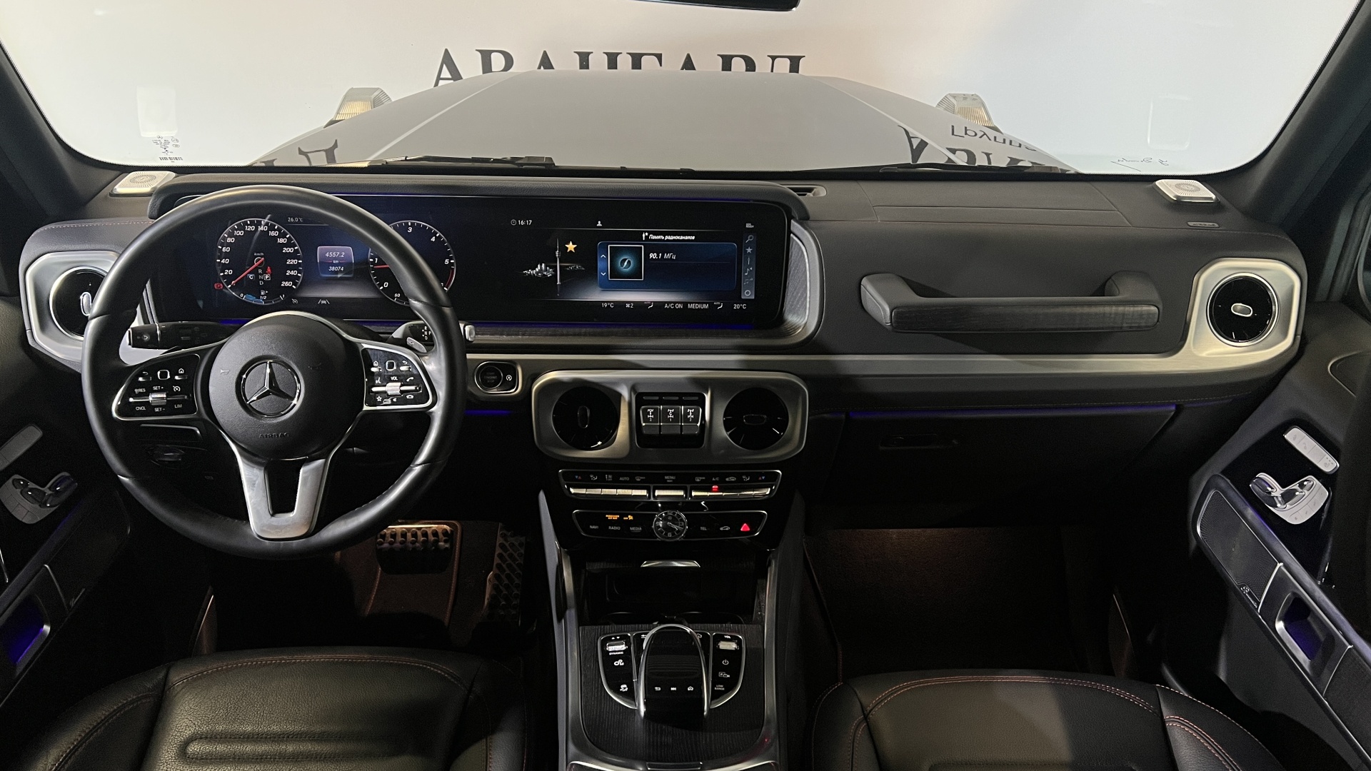 Mercedes-Benz G 350 d двигатель 2.9 литра (286 л.с.) Черный