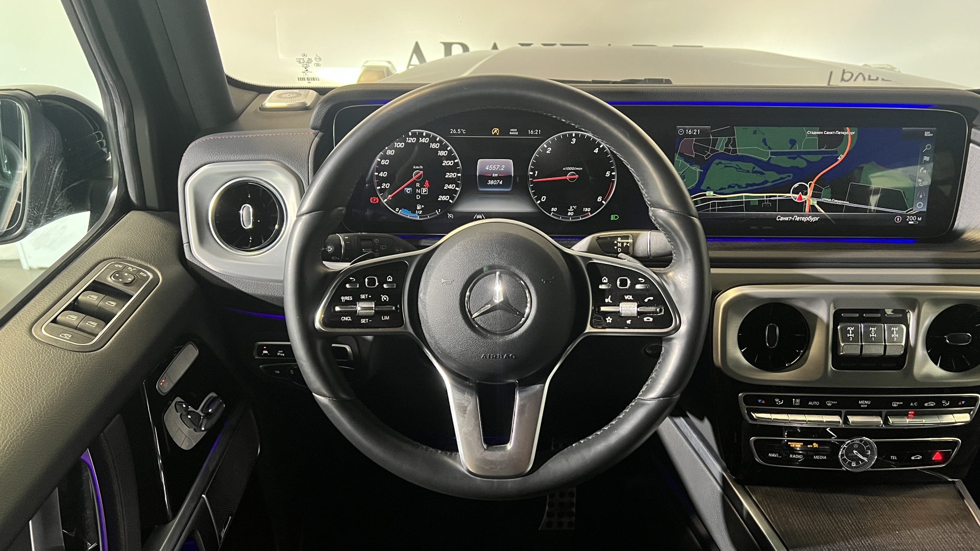 Mercedes-Benz G 350 d двигатель 2.9 литра (286 л.с.) Черный