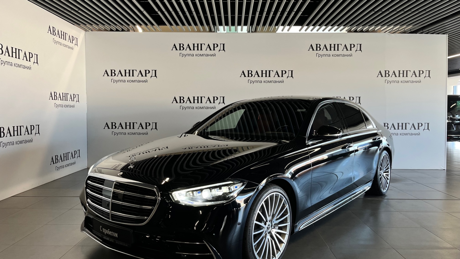 Mercedes-Benz S 400 d 4MATIC двигатель 2.9 литра (330 л.с.) Черный