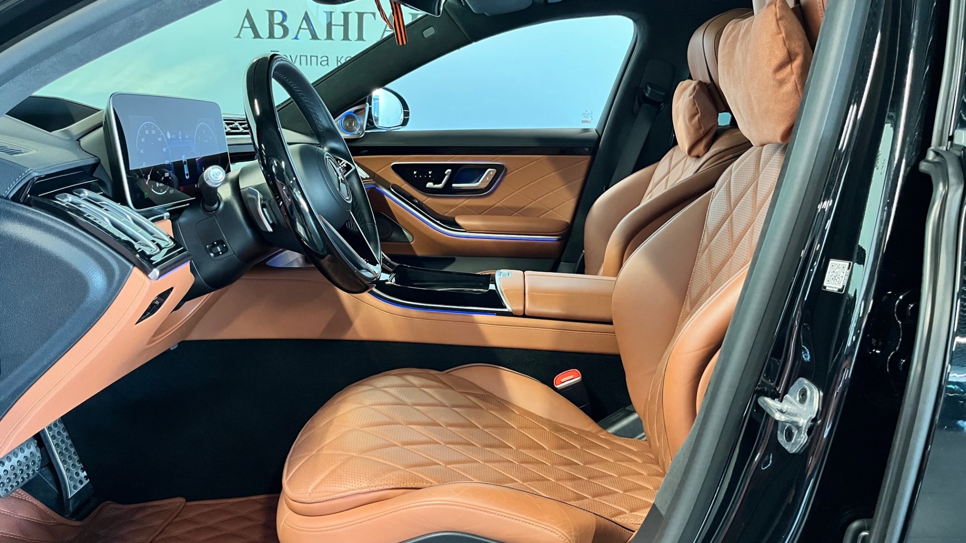 Mercedes-Benz S 400 d 4MATIC двигатель 2.9 литра (330 л.с.) Черный