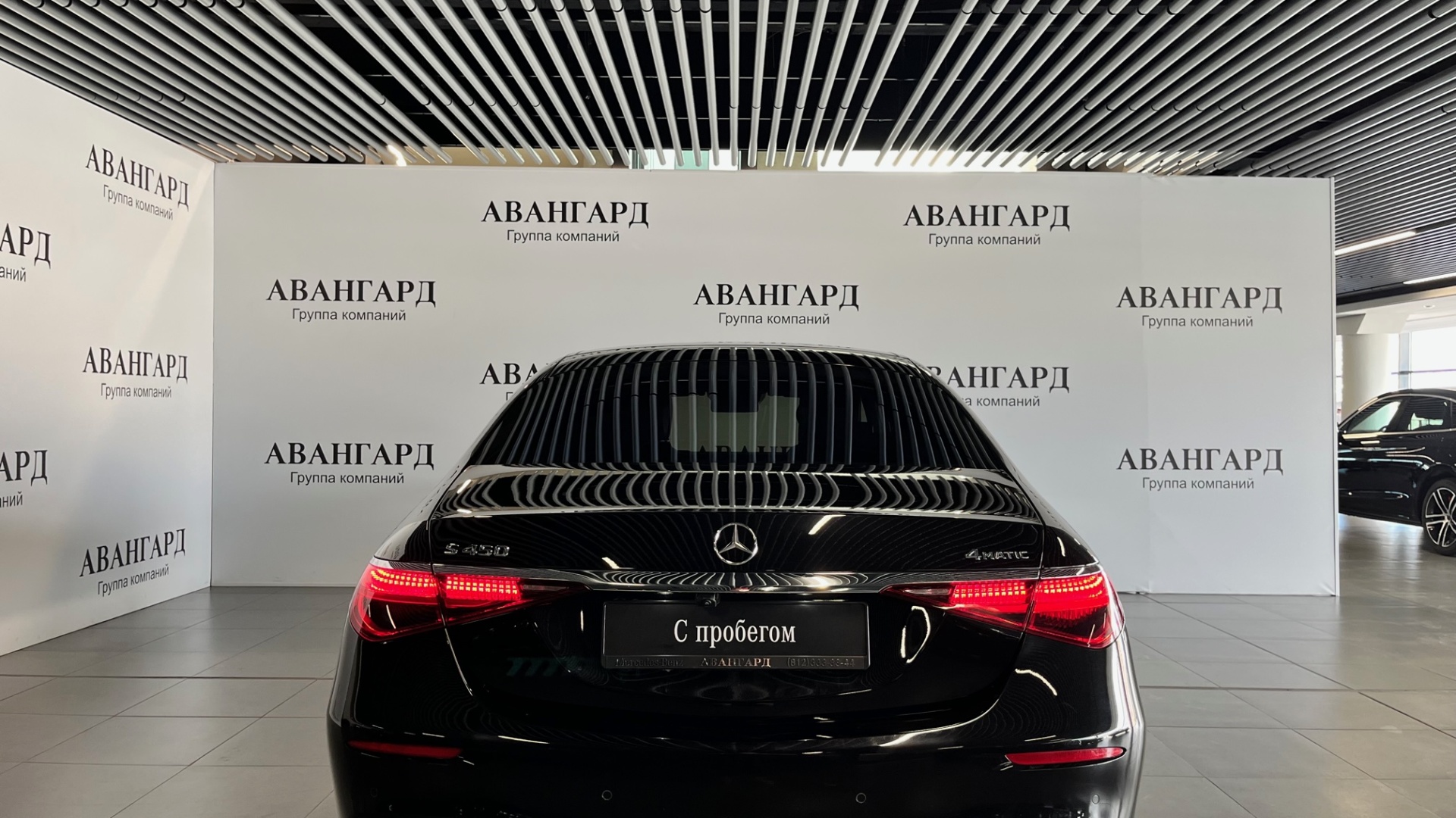 Mercedes-Benz S 450 4MATIC двигатель 3 литра (367 л.с.) Черный