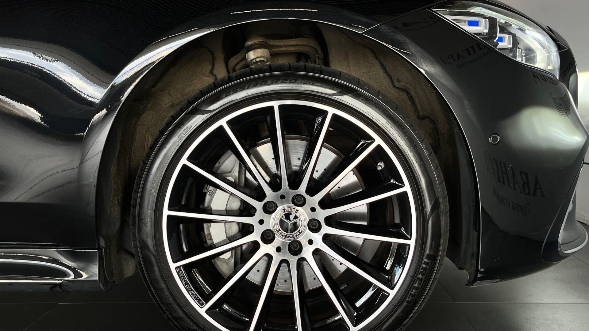 Mercedes-Benz S 450 4MATIC двигатель 3 литра (367 л.с.) Черный