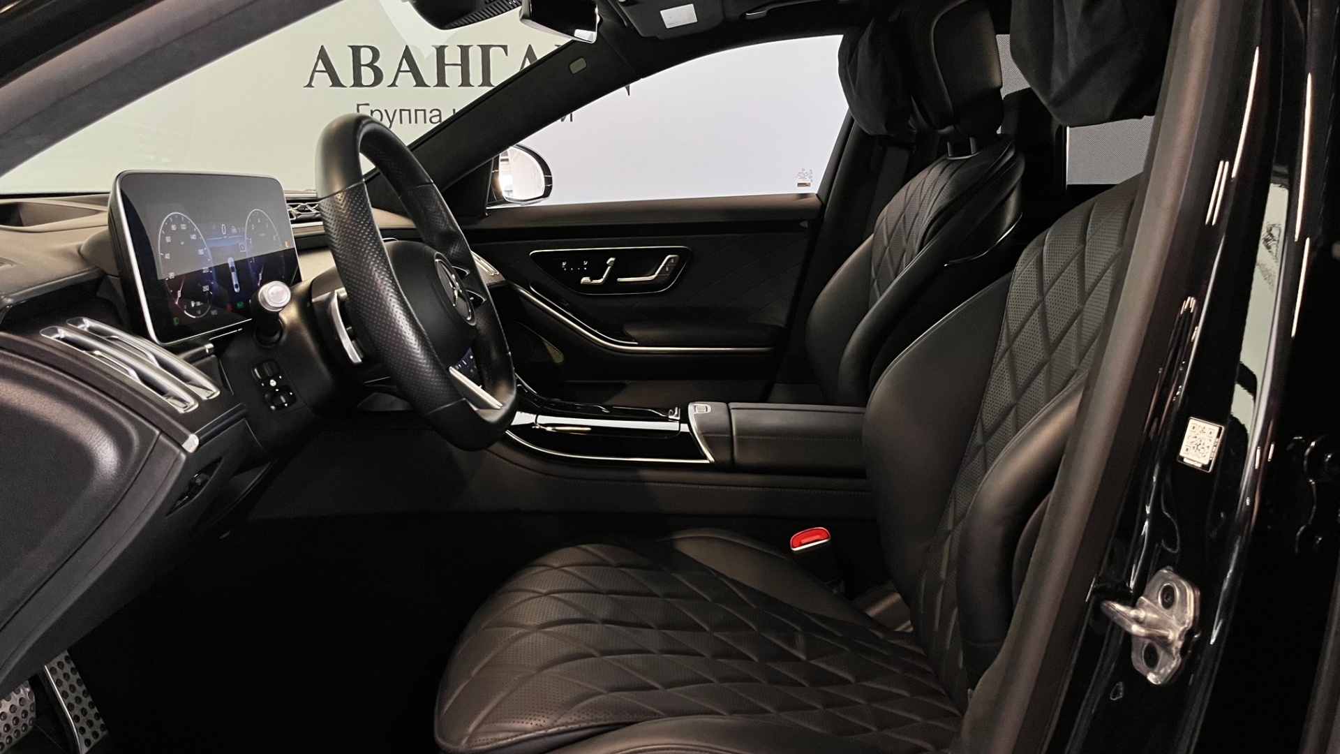 Mercedes-Benz S 450 4MATIC двигатель 3 литра (367 л.с.) Черный
