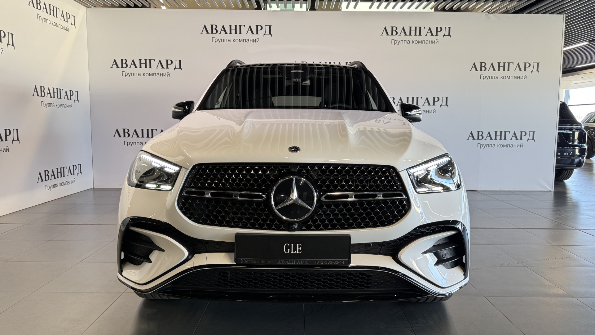Mercedes-Benz GLE 300 d 4MATIC комплектация Sport Plus двигатель 2 литра (269 л.с.) Белый