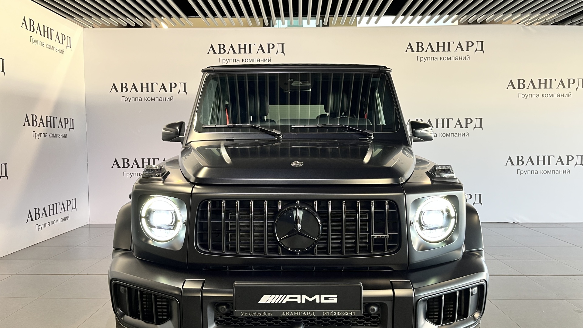 Mercedes-Benz AMG G 63 двигатель 4 литра (585 л.с.) Черный